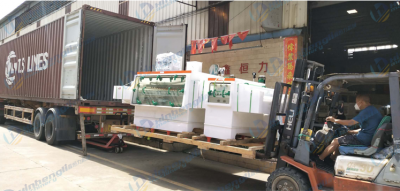 印度客戶定制金屬蝕刻機裝柜出貨！